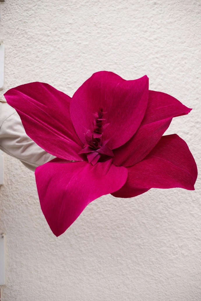 Installation artistique florale
