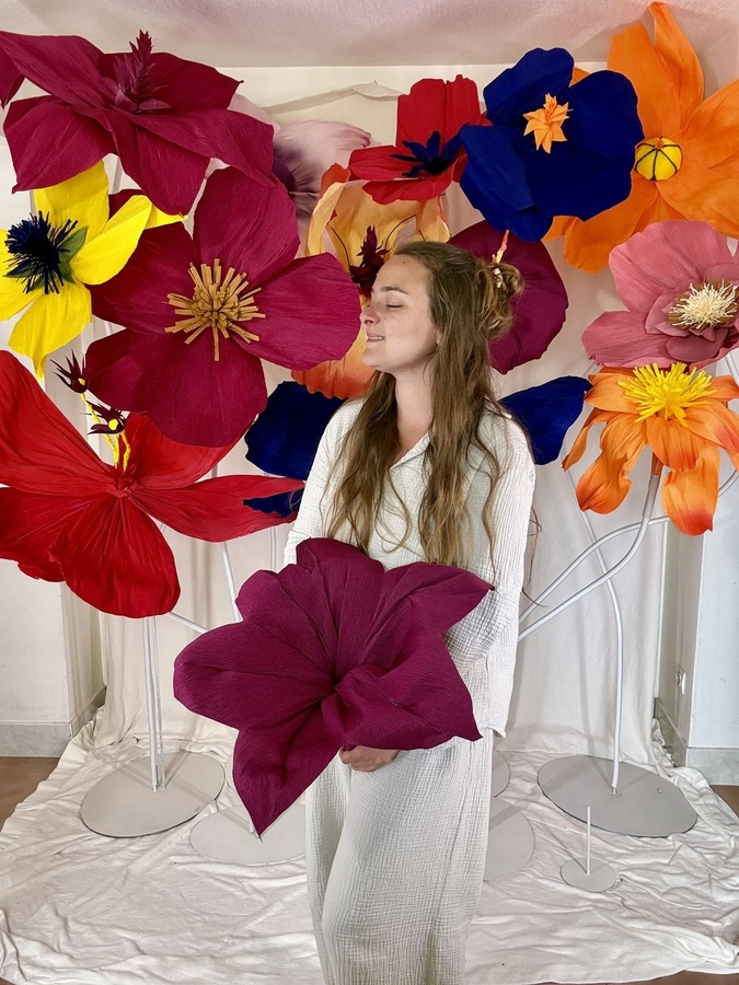 Décor floral événementiel L'Atelier d'Ambiance